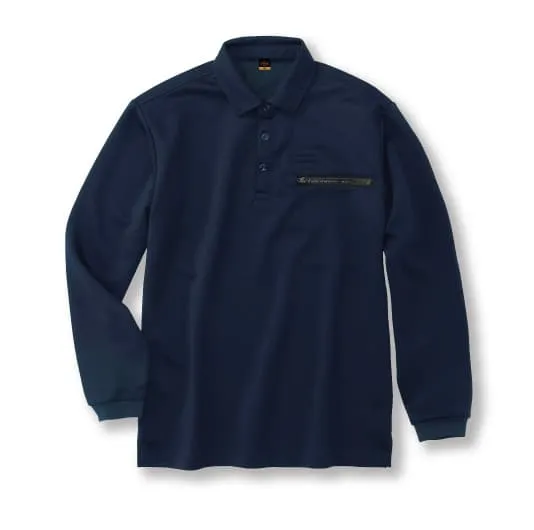 スーパーヘビー半袖ポロシャツ スーパーヘビー長袖ポロシャツ 1.ネービー