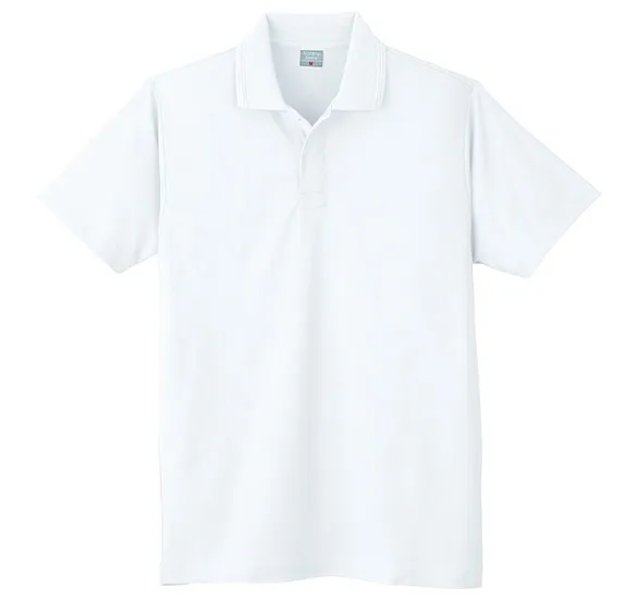 半袖ポロ/半袖Tシャツ（ネット付） 90.ホワイト